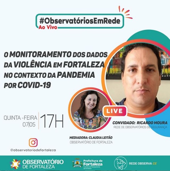 arte com nome e informações do evento e fotos dos participantes